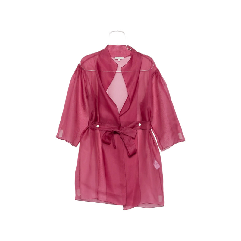 Antonelli Sheer Belted Coat