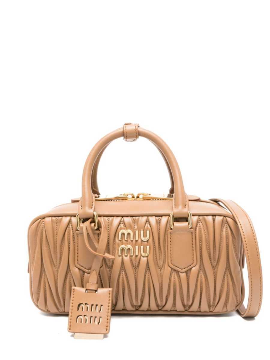 Arcadie matelassé leather tote bag