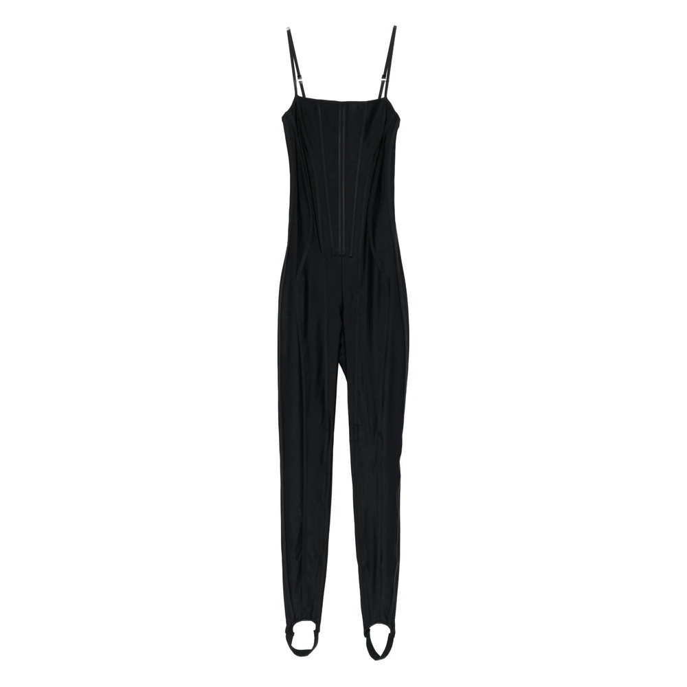 Mugler Corset-detail Jumpsuit