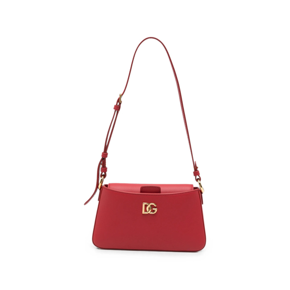 Dolce & Gabbana Logo-embellished Leather Phone Bag