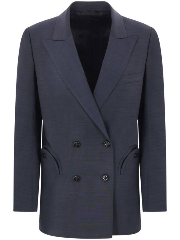 double-breasted blazer