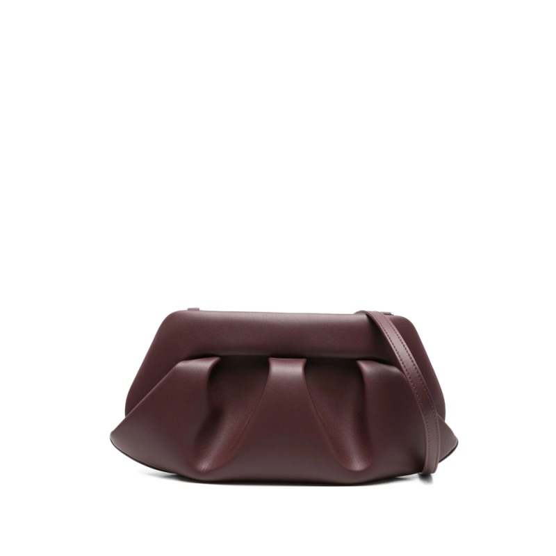 The-moirè Pleated Clutch Bag