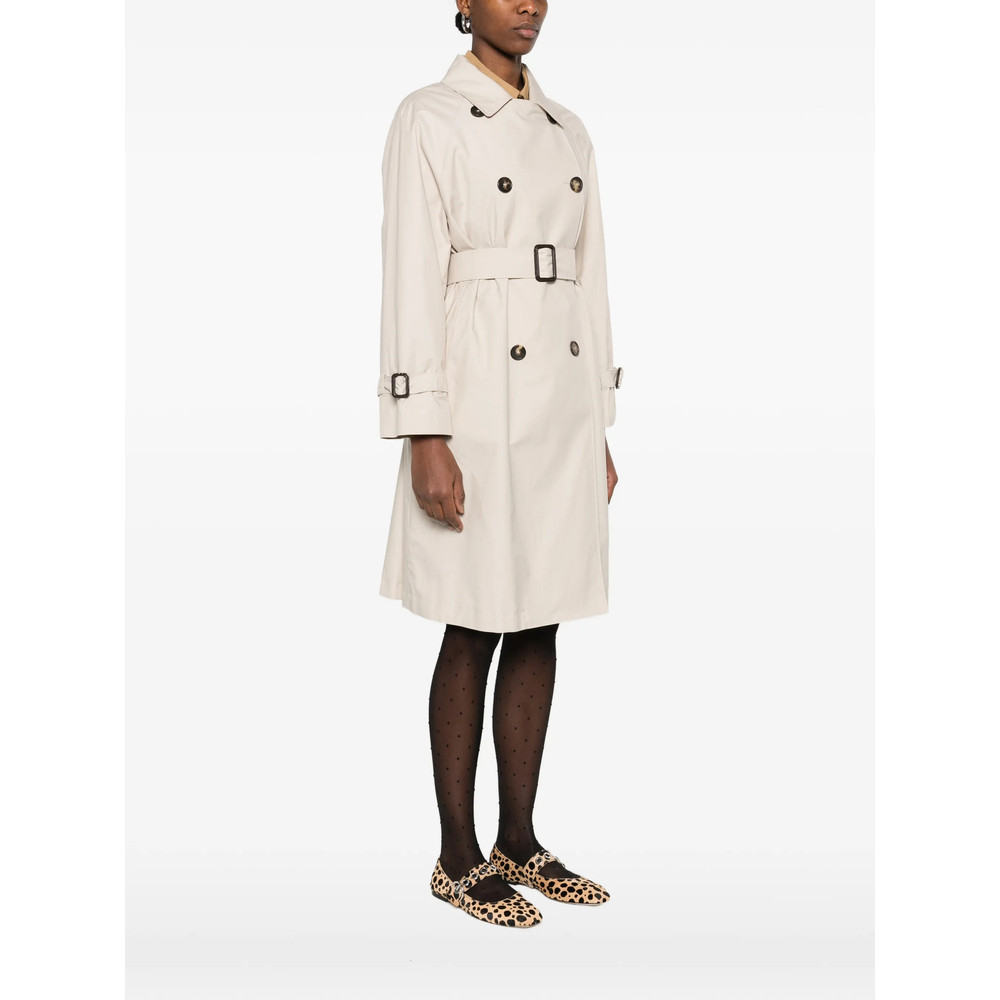 Max Mara The Cube Belted Double-breasted Coat
