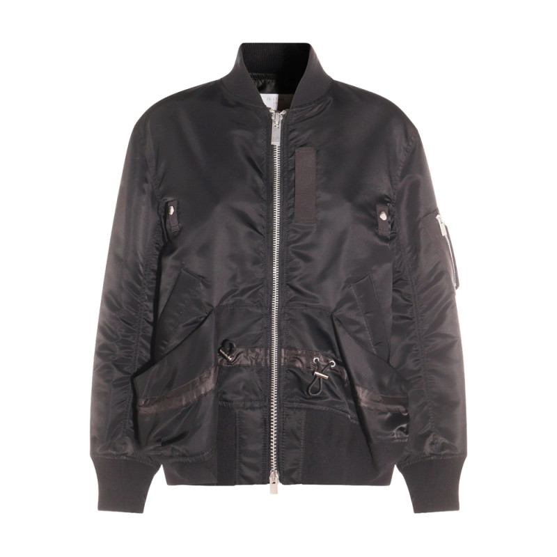 Sacai Ruffled Pocket Bomber Jacket