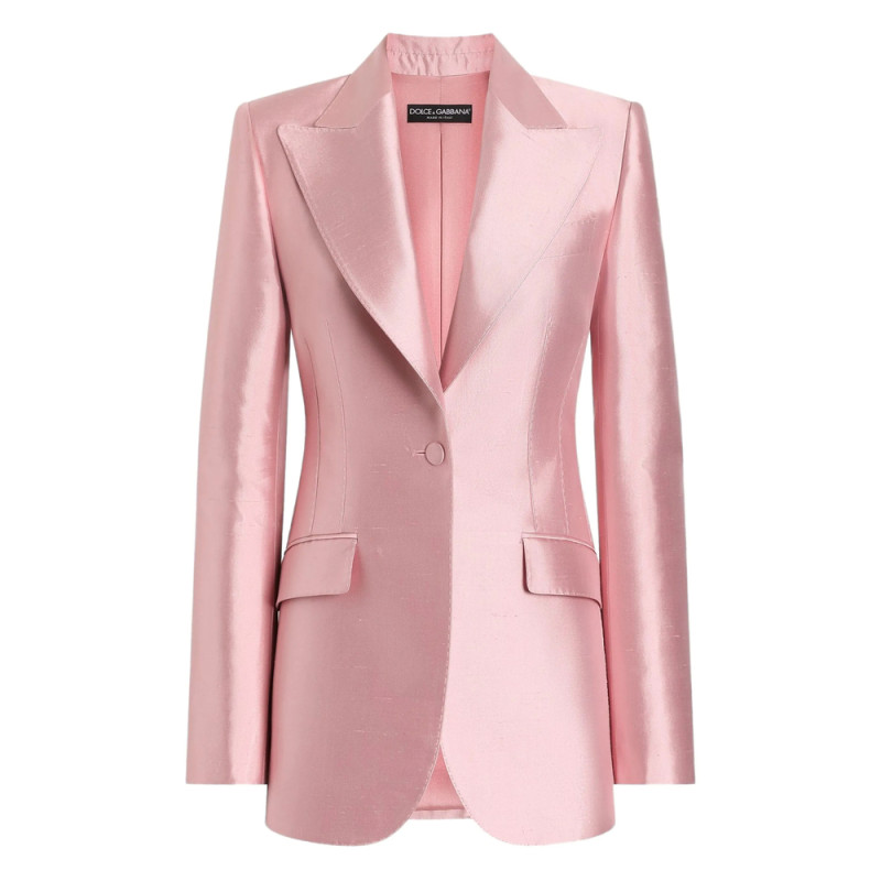 Dolce & Gabbana Satin Tailored Blazer