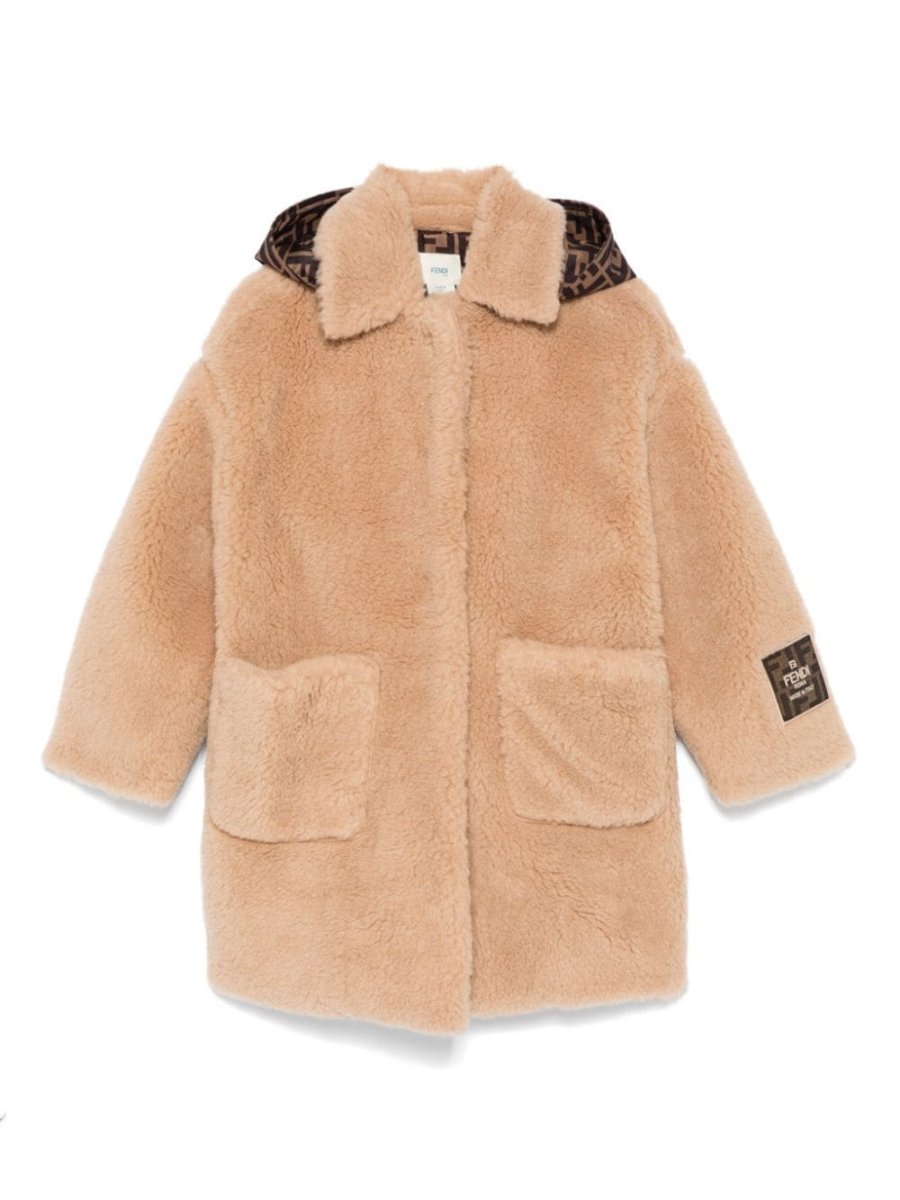 logo-patch coat