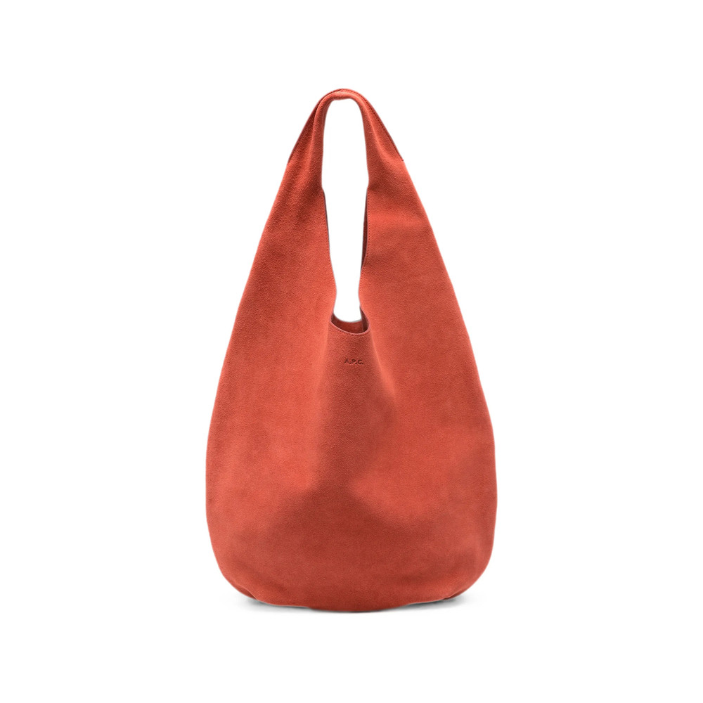 A. p.c. Neige Suede Shoulder Bag