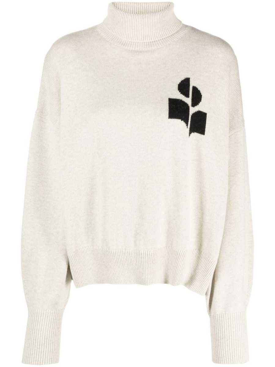 Nash logo-intarsia sweater