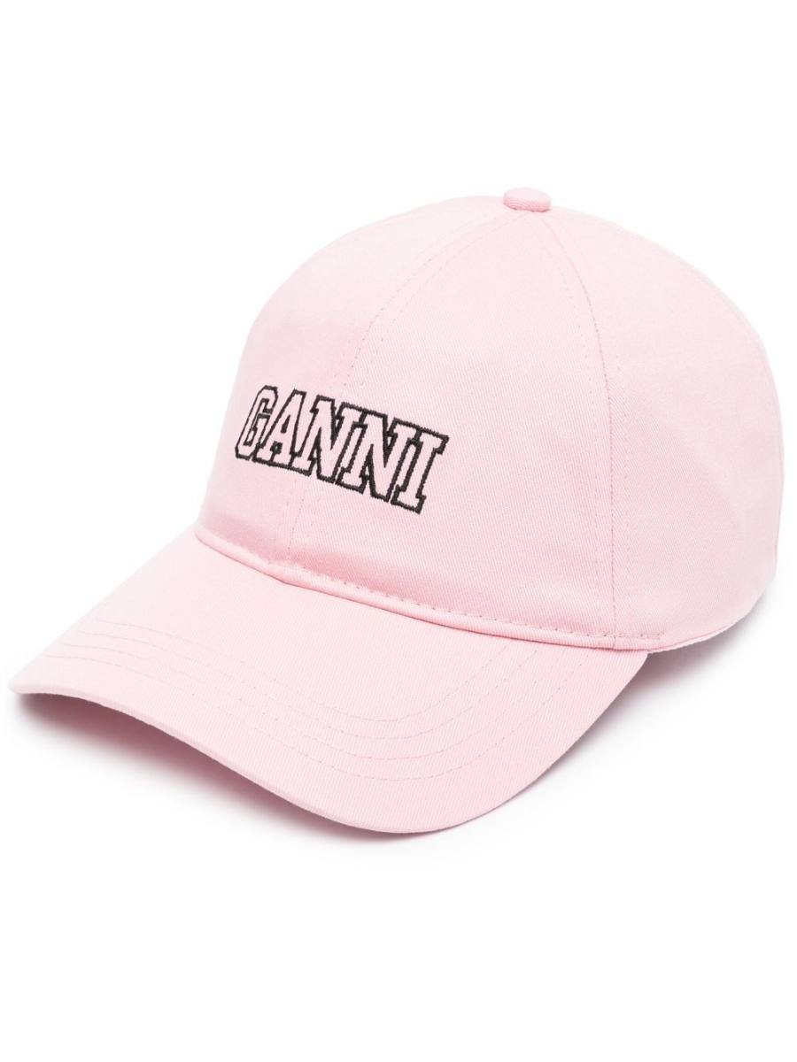 embroidered-logo cotton baseball cap