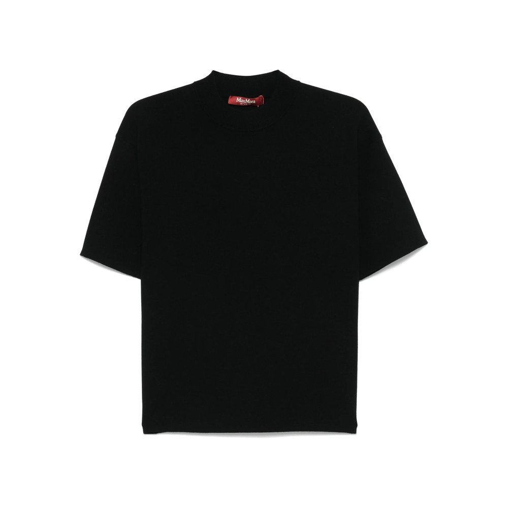 Max Mara Studio Mock-neck T-shirt