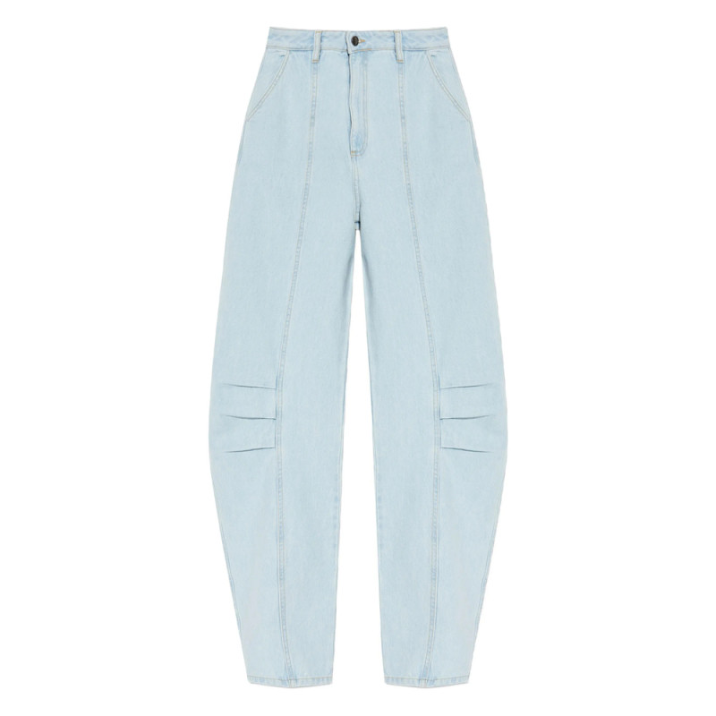 Rotate Wide-leg Cargo Jeans