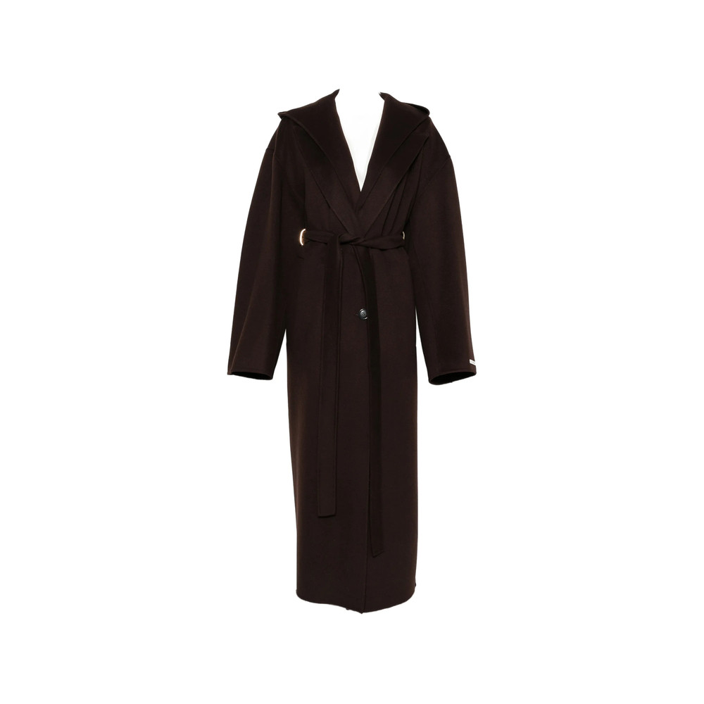 Sportmax Hooded Belted Coat