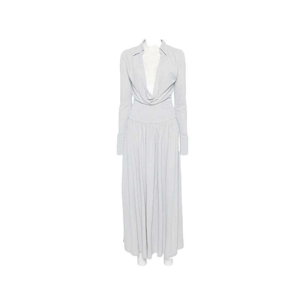 Aya Muse Draped Maxi Dress