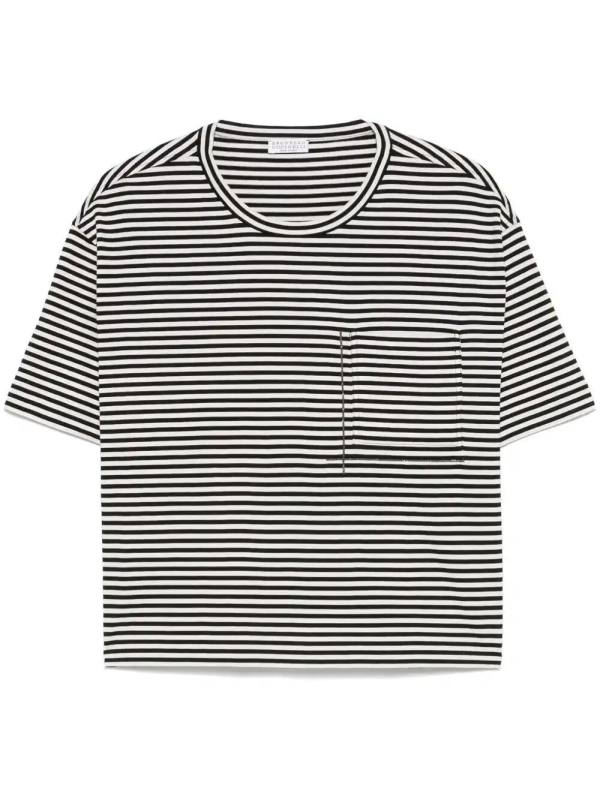 striped T-shirt