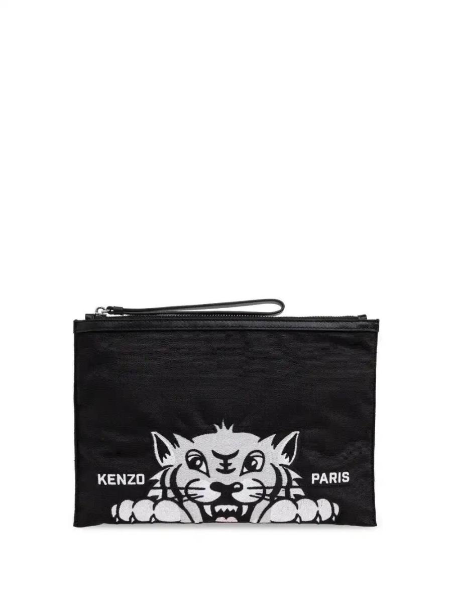large Varsity clutch bag