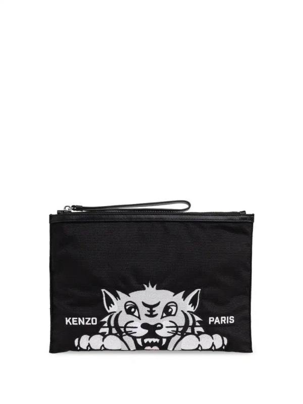 large Varsity clutch bag