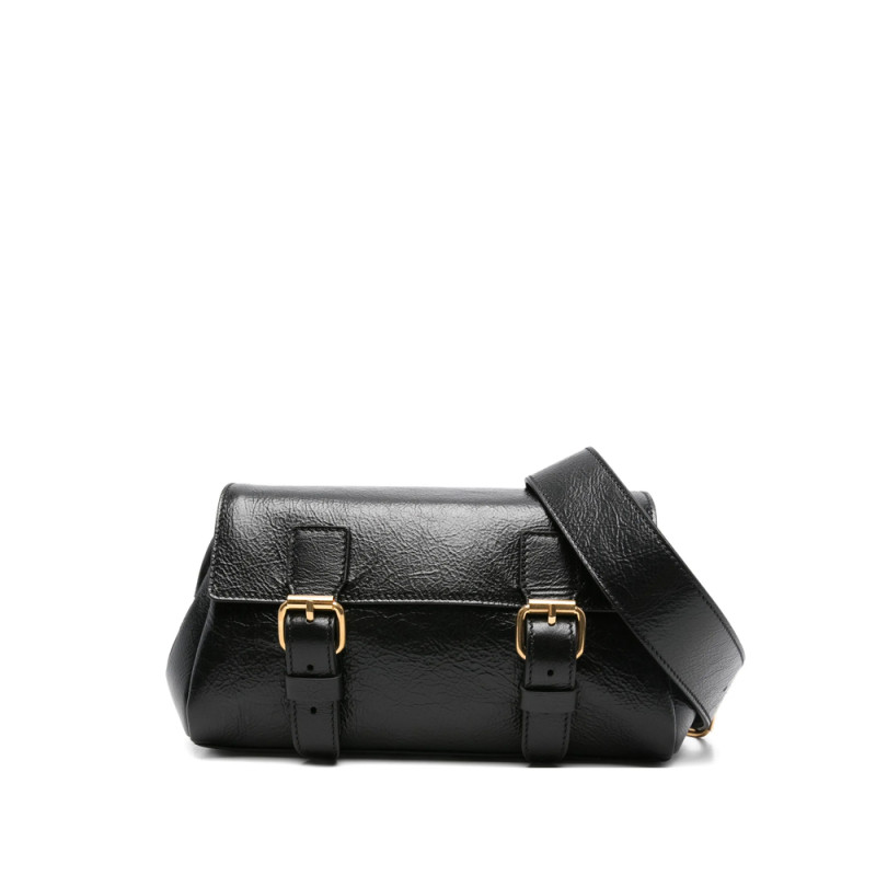 Dries Van Noten Leather Satchel Bag