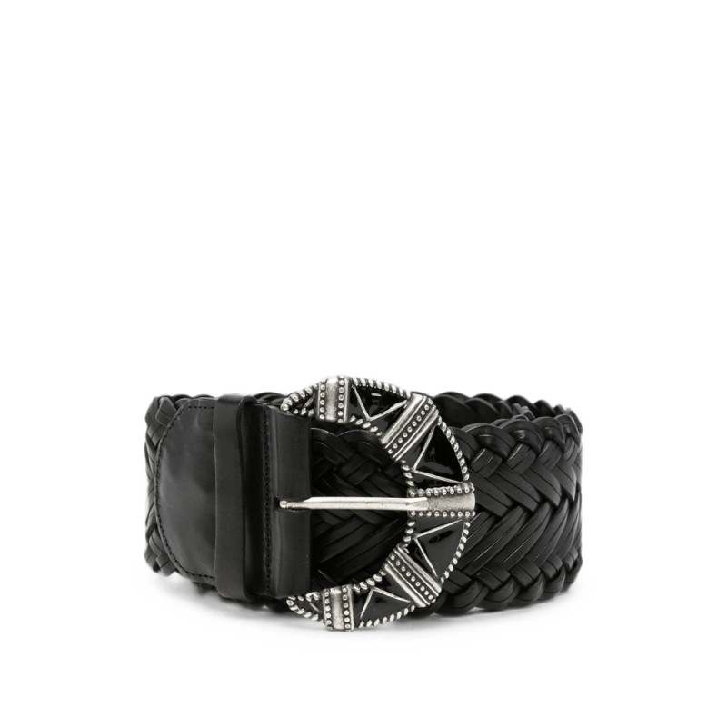 Ba & sh Braided Leather Belt