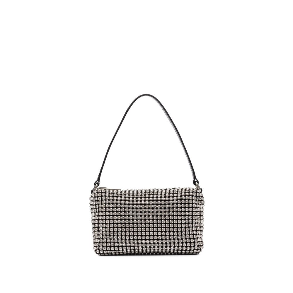 Alexander Wang Medium Wangloc Rhinestone-embellished Clutch Bag