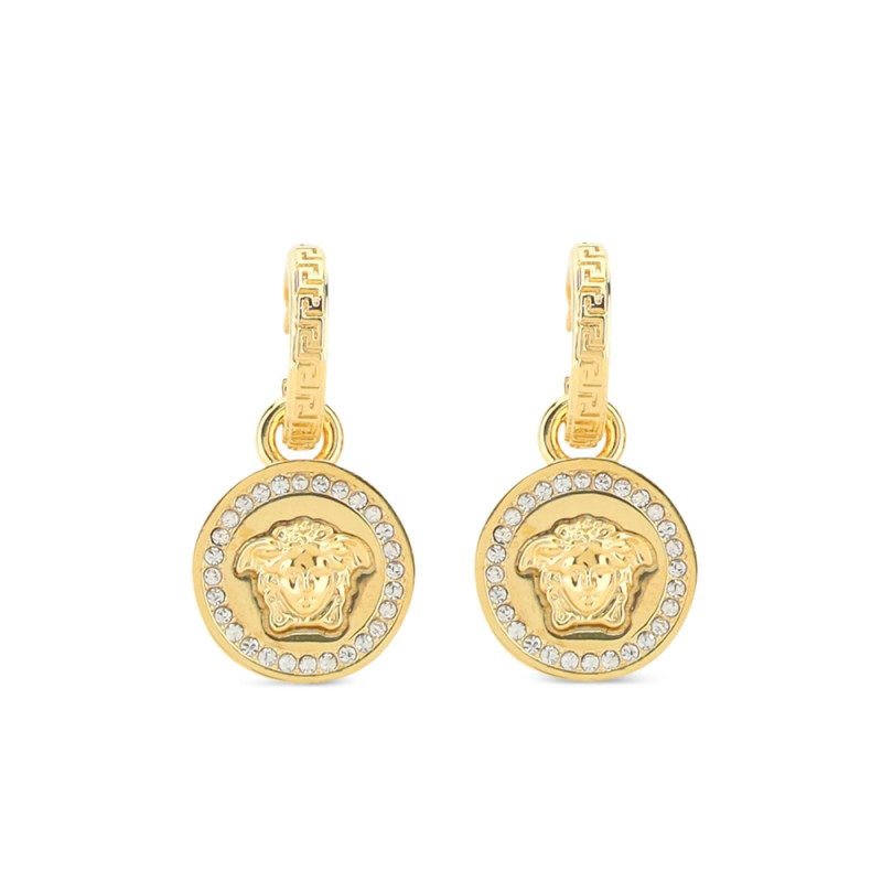 Versace La Medusa Greca Earrings