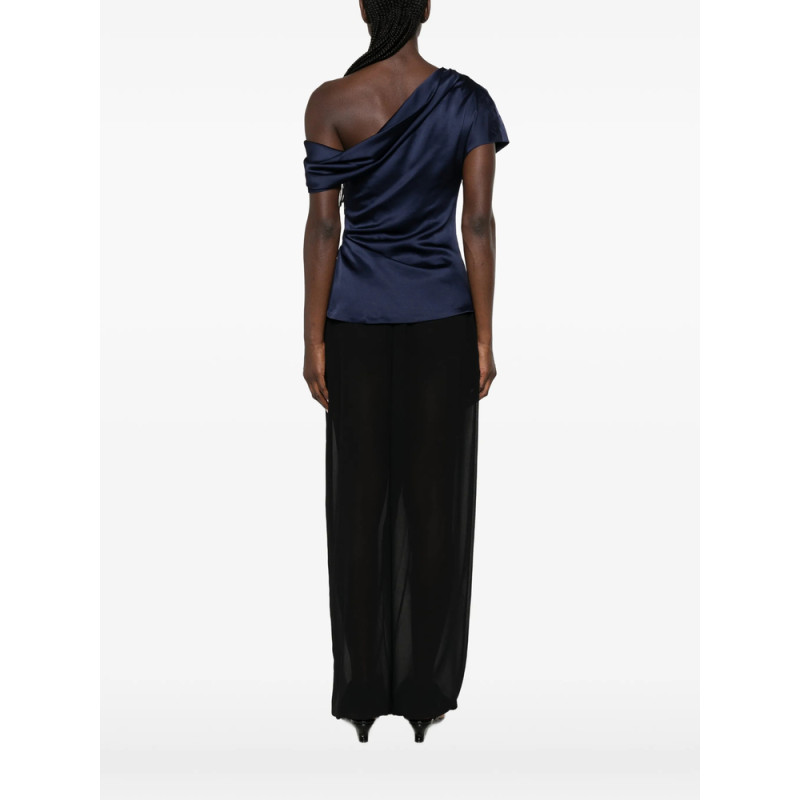 Simkhai One-shoulder Draped Top
