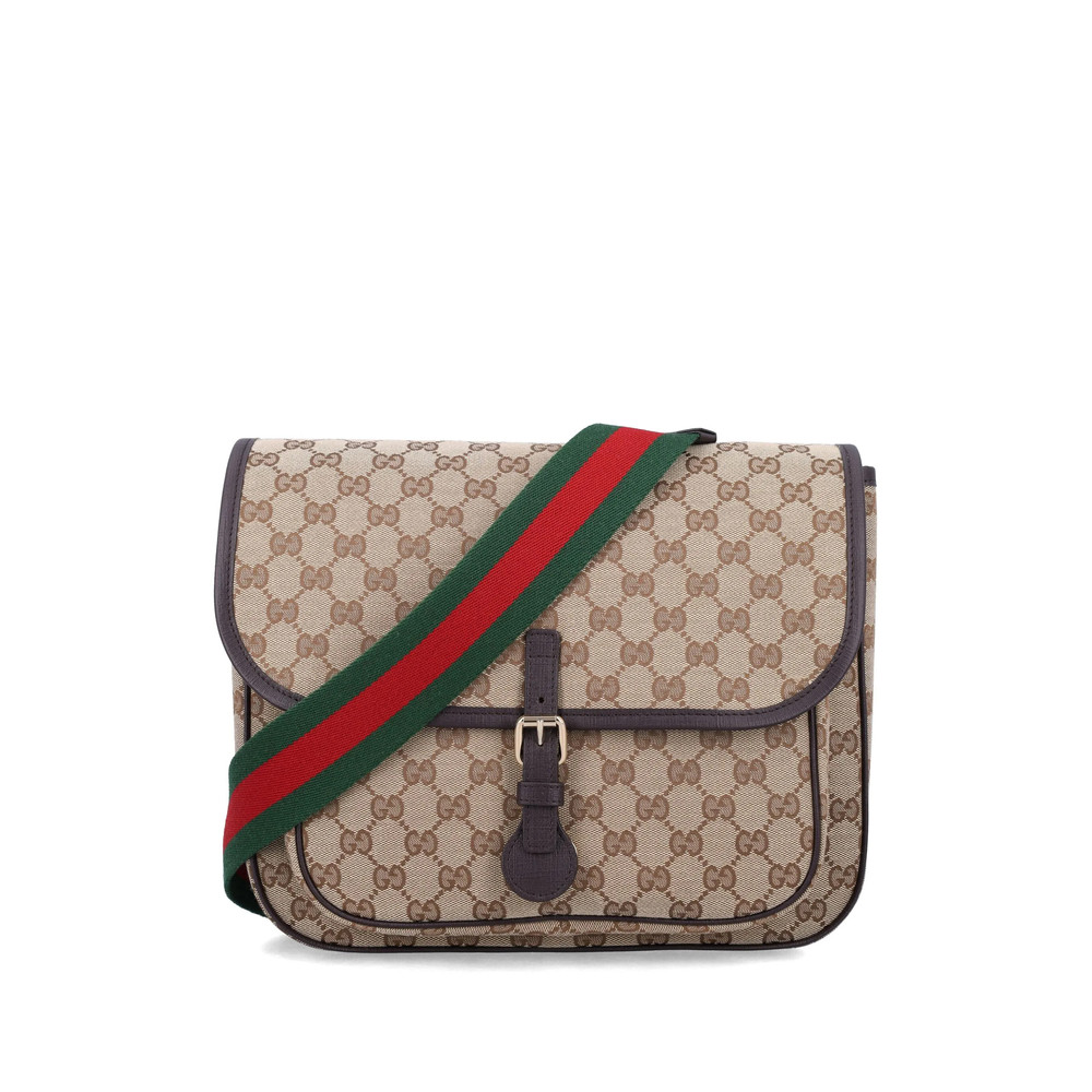 Gucci GG Canvas Messenger Bag