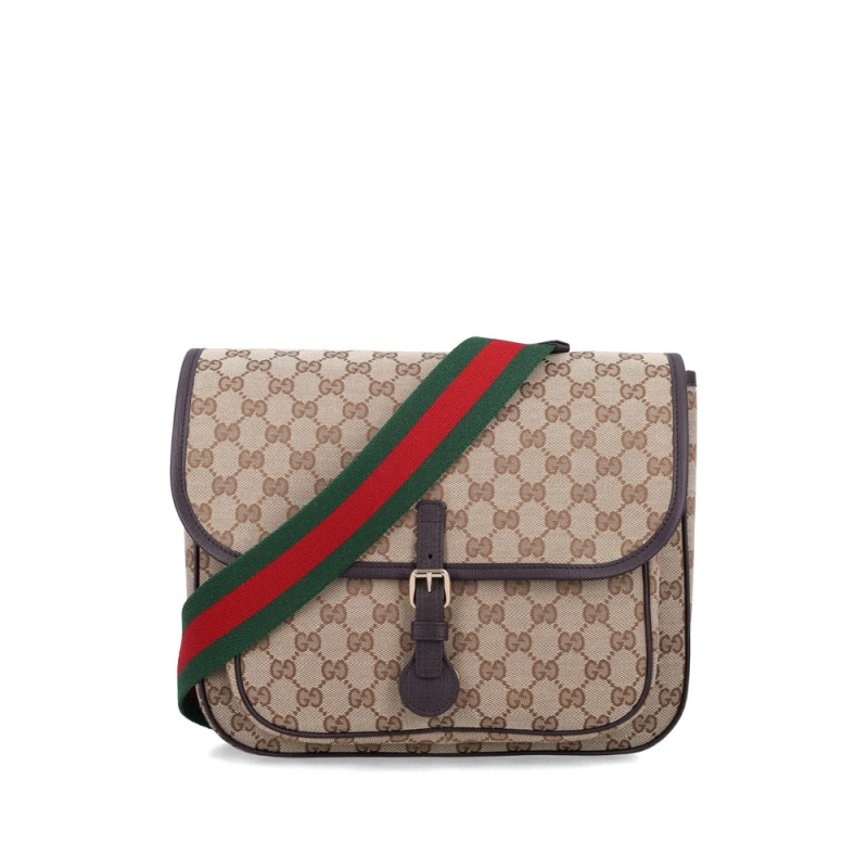 Gucci GG Canvas Messenger Bag