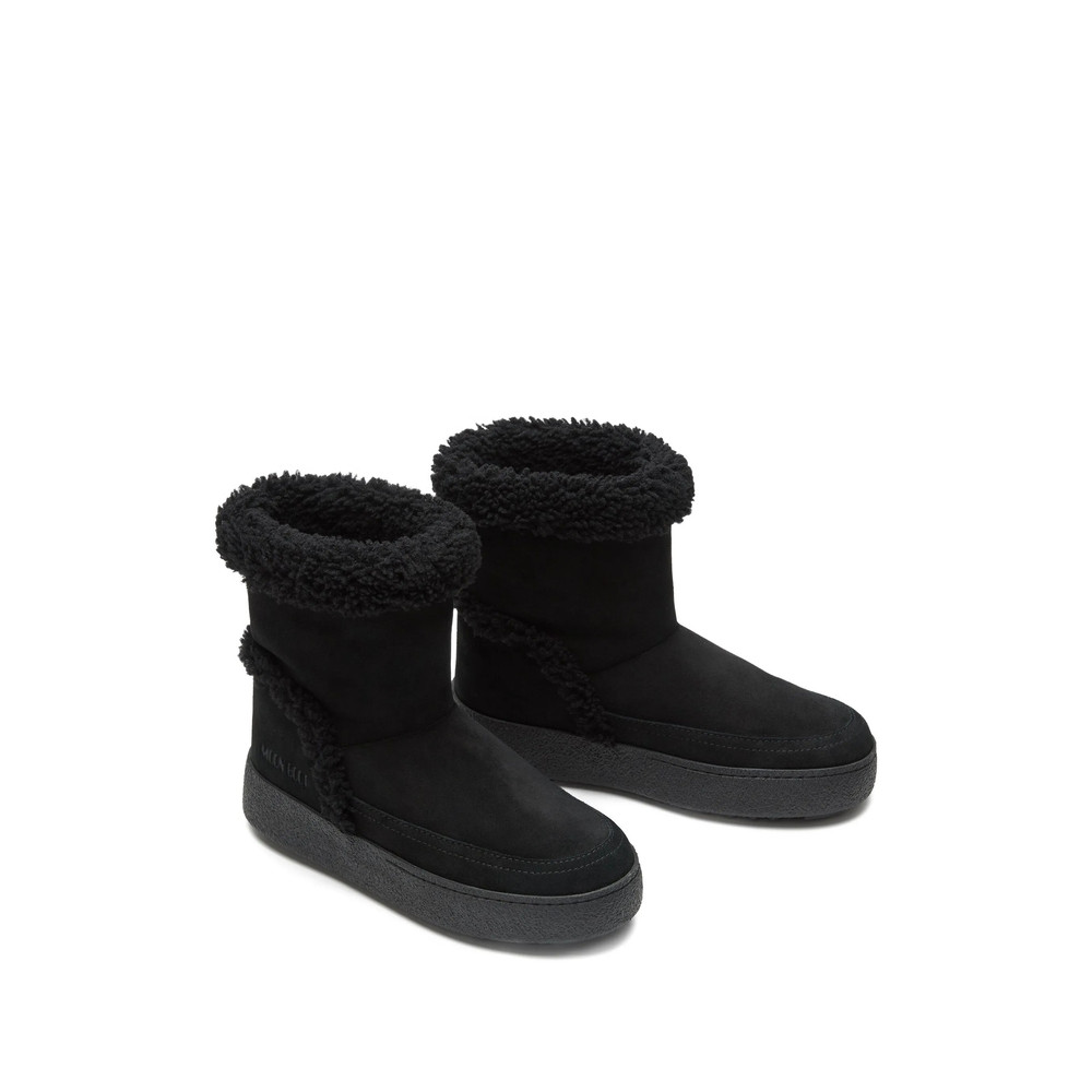 Moonboot Sherpa-trimmed Platform Boots