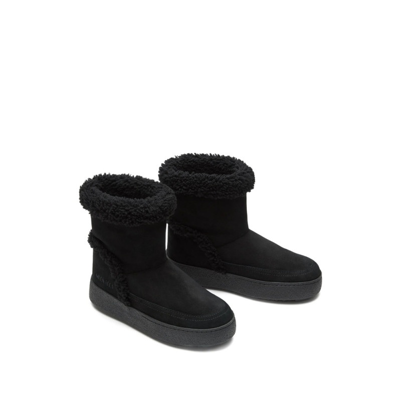 Moonboot Sherpa-trimmed Platform Boots