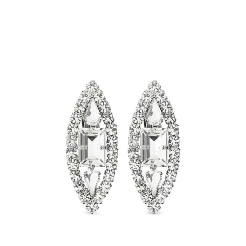 Alessandra Rich Crystal Bijoux Earrings