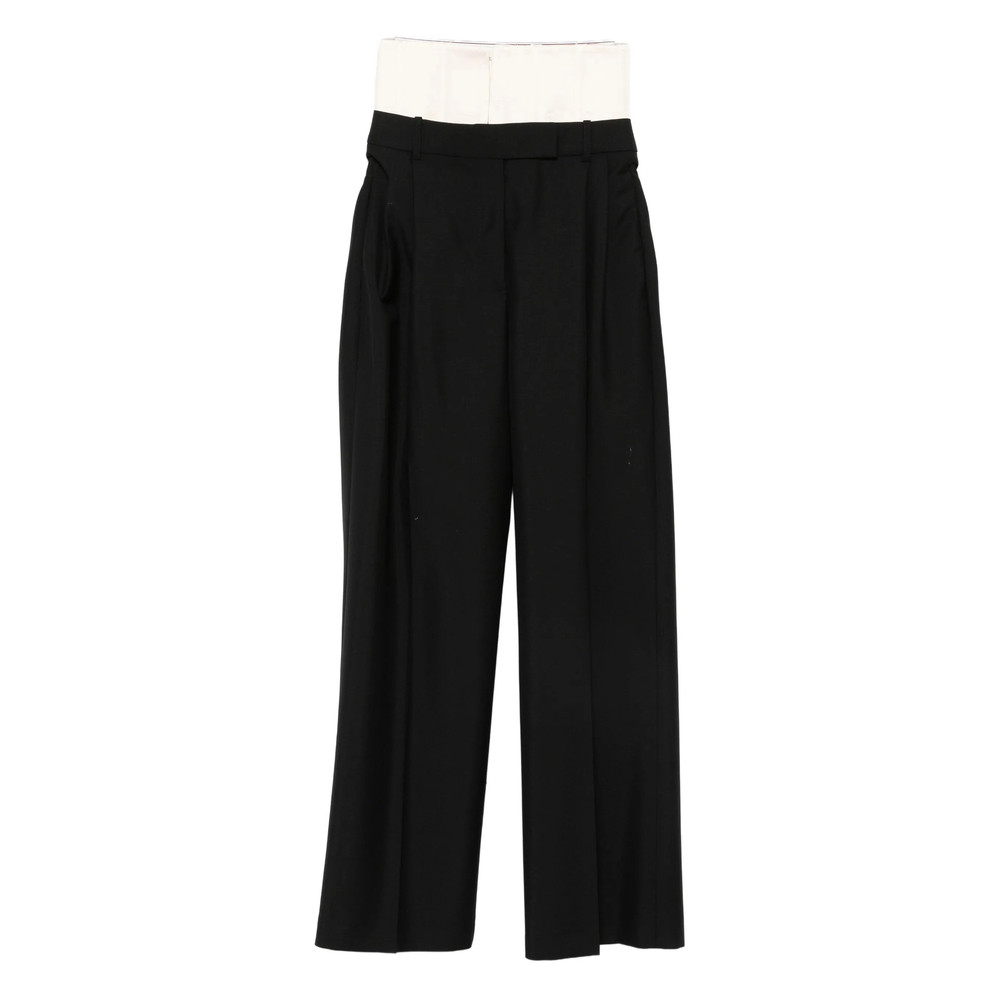 Rohe Layered-effect Pleated Trousers