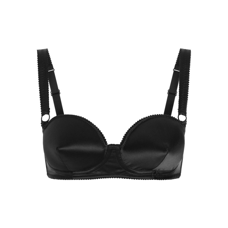 Dolce & Gabbana Satin Balconette Bra