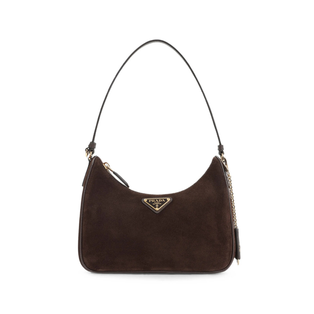 Prada Re-Edition 2005 Suede Tote Bag