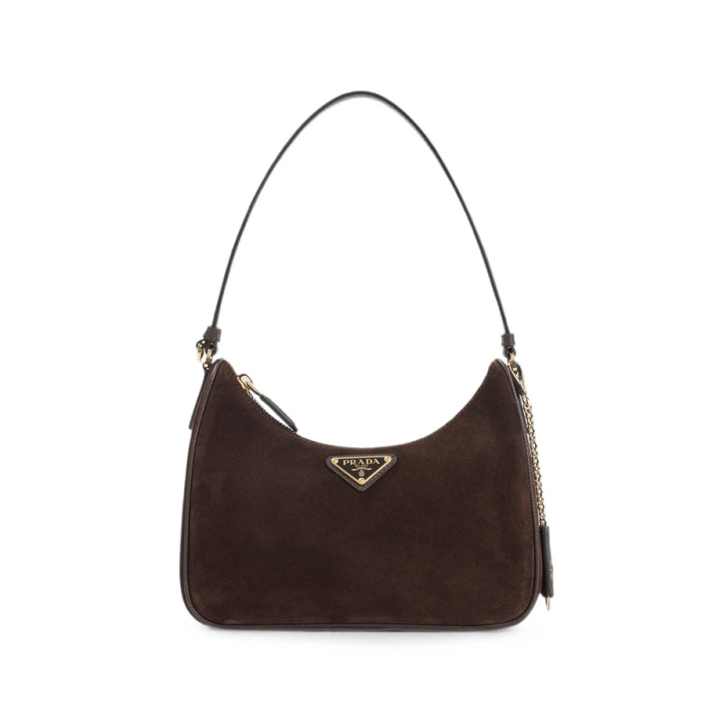 Prada Re-Edition 2005 Suede Tote Bag