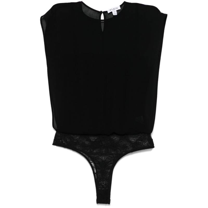 Alaïa Georgette Bodysuit