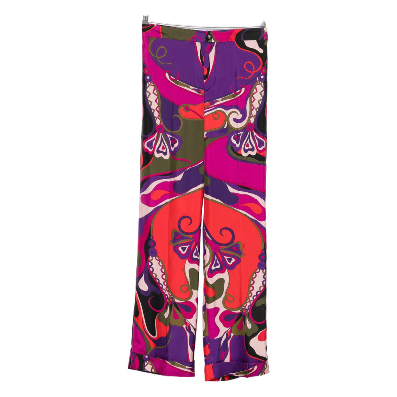 Pucci Abstract-print Trousers