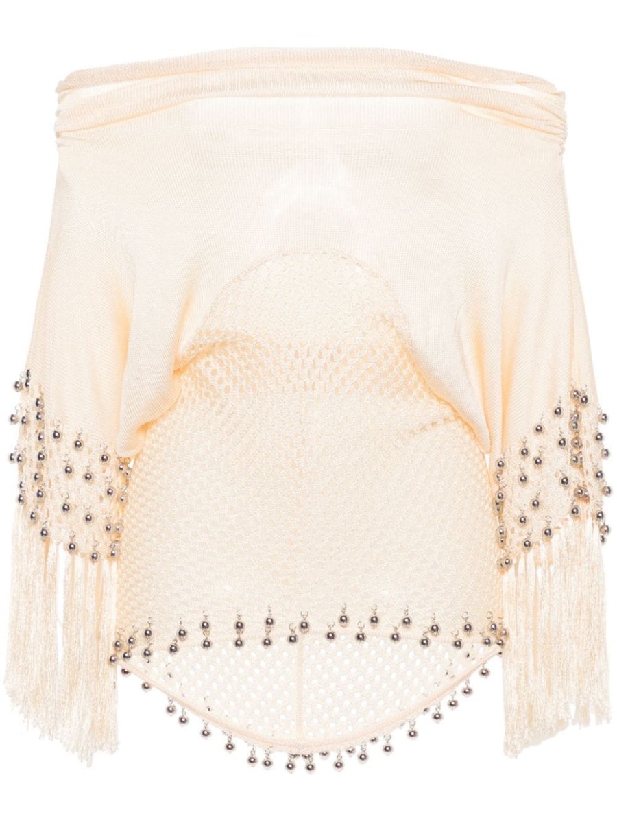 pendant ruched top