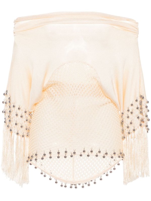pendant ruched top