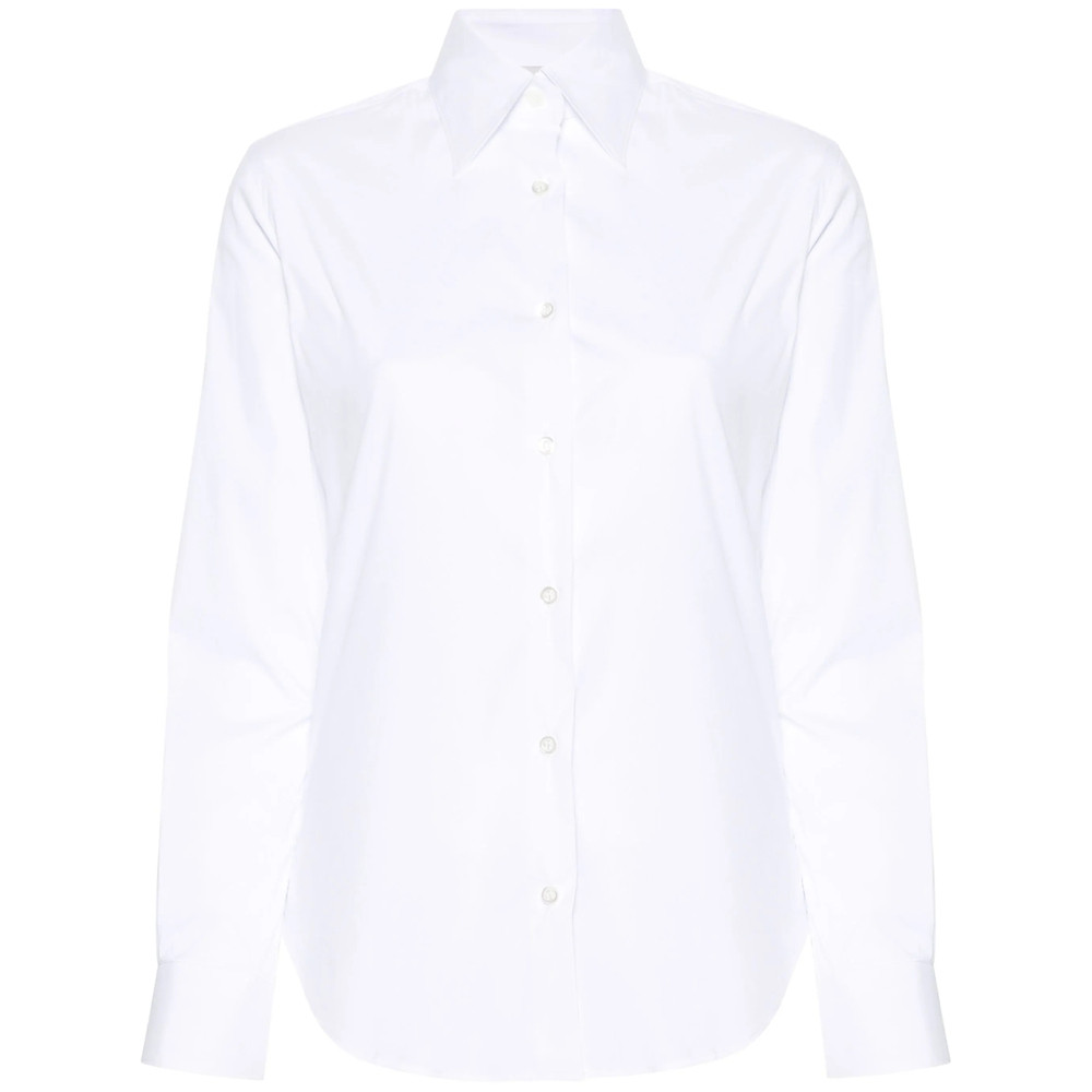 Mazzarelli Poplin Long-sleeved Shirt