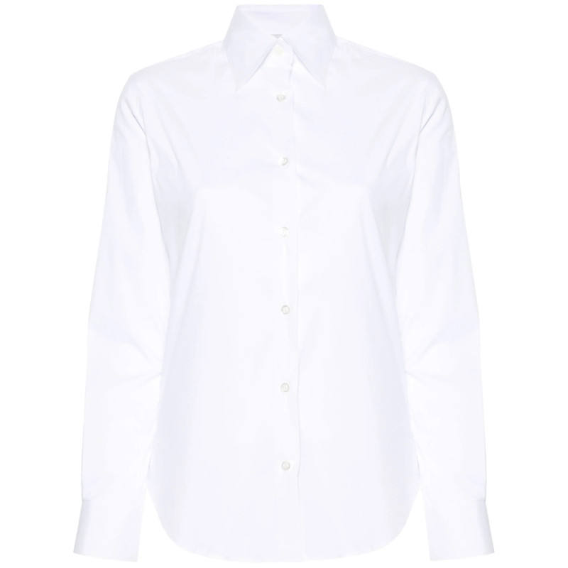 Mazzarelli Poplin Long-sleeved Shirt
