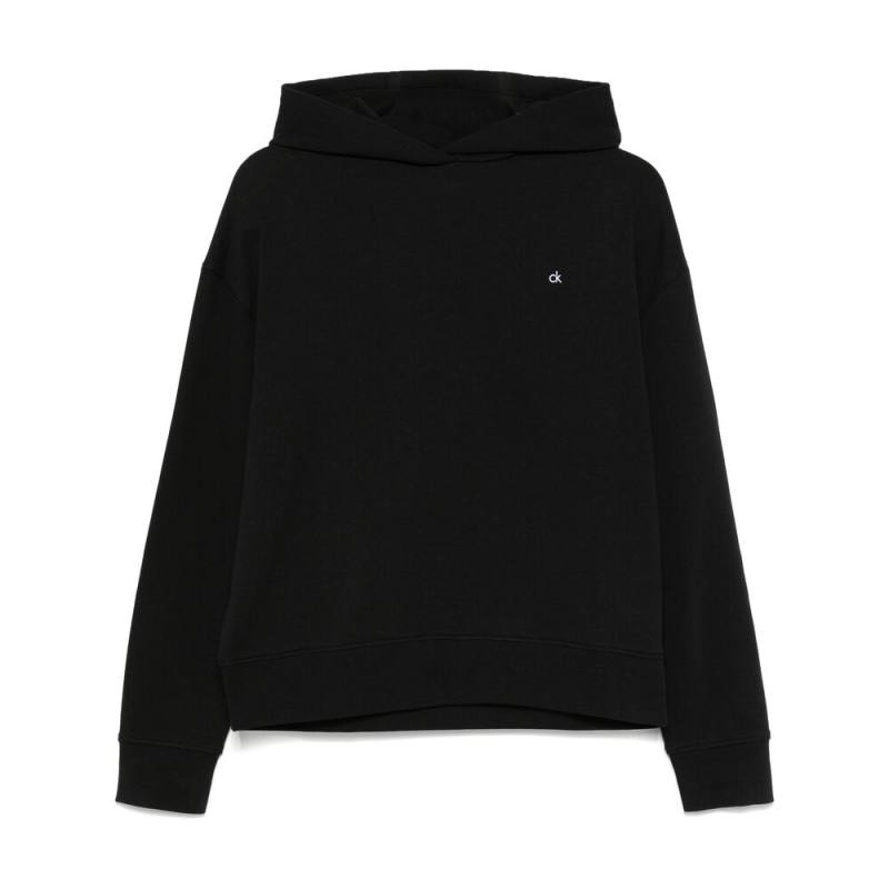 Calvin Klein Logo-embroidered Hoodie