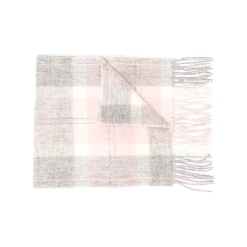 Barbour Two-tone Fringed Scarf