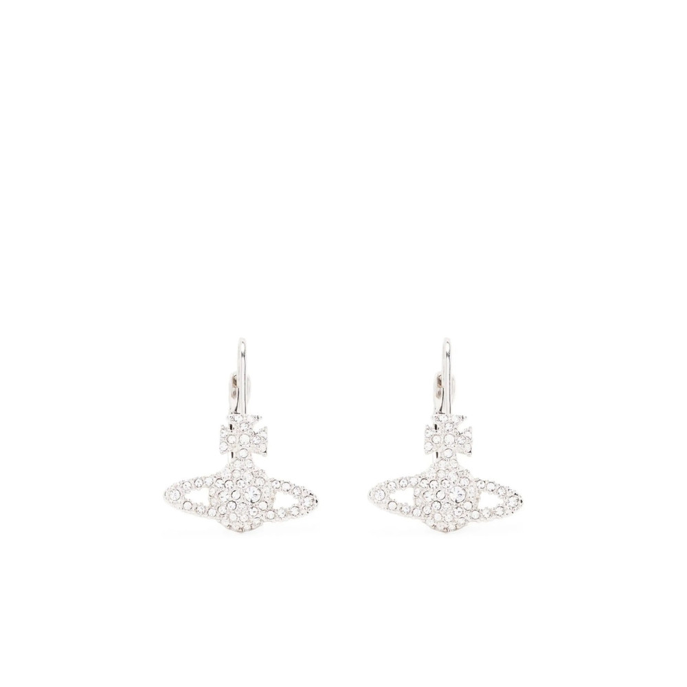 Vivienne Westwood Grace Orb Crystal Drop Earrings