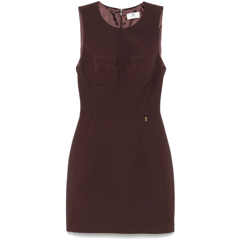 Elisabetta Franchi Crepe Mini Dress
