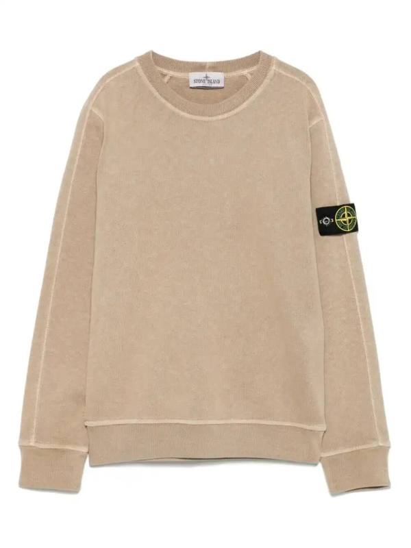 Compass-badge sweatshirt