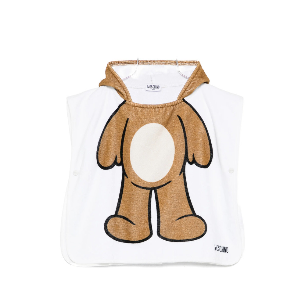 Moschino Teddy Bear Hooded Cover-up