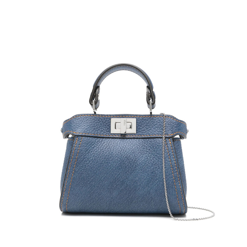 Fendi Mini Peekaboo Tote Bag