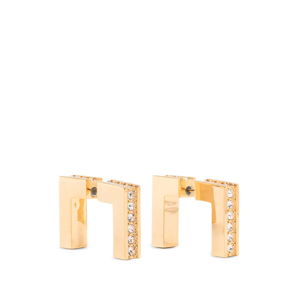 Elisabetta Franchi Crystal-embellished Earrings