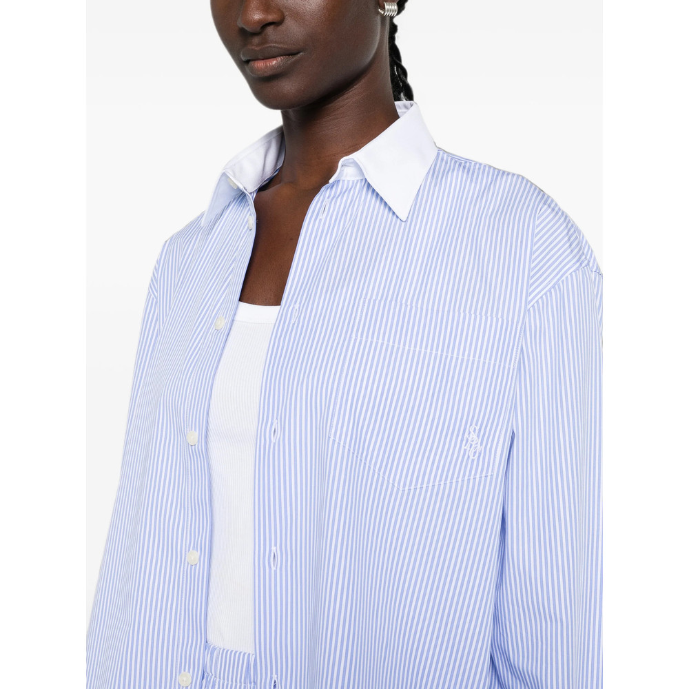 Sporty & Rich Striped Cotton Shirt