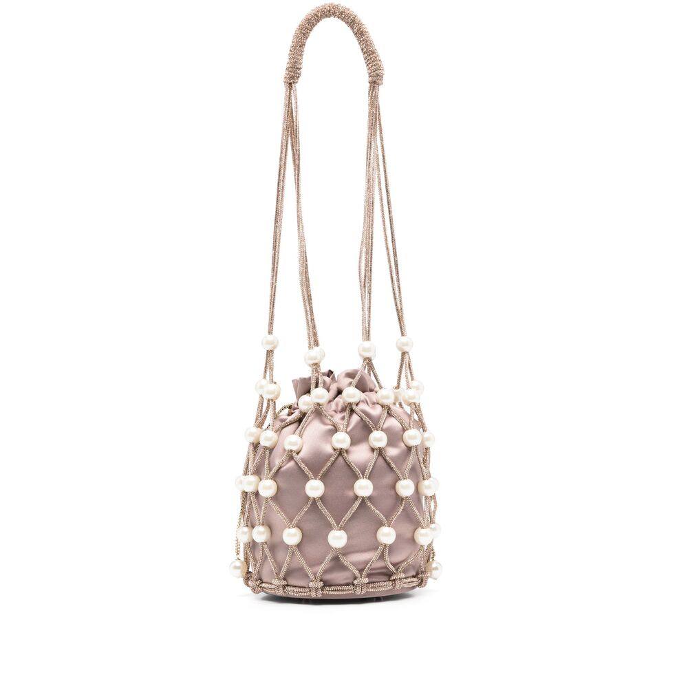 Rosantica Crystal-embellished Bucket Bag